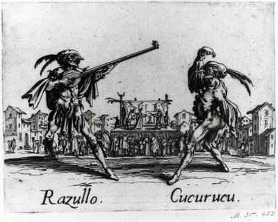 Balli de Sfessania by Jacques Callot